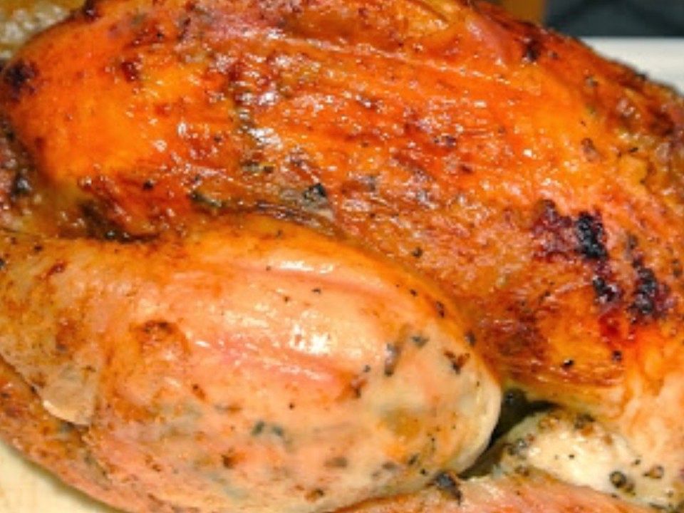 Hähnchen mit Knoblauch - Hackfleisch - Füllung von youtas| Chefkoch