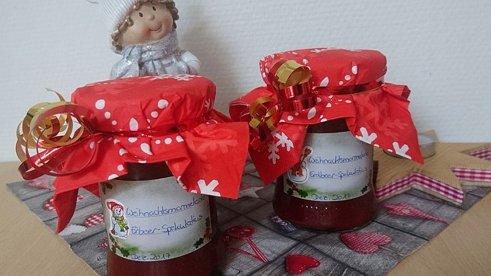 Erdbeer Spekulatius Marmelade Von Broedners Chefkoch 