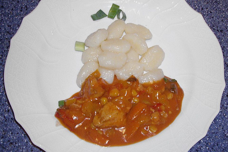 Süß - saures Hähnchen mit Reis