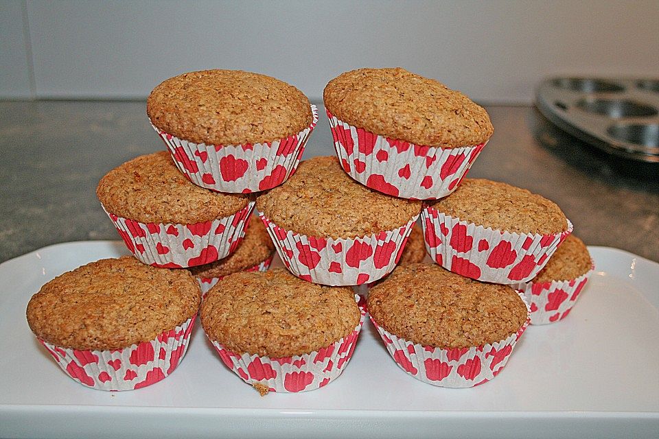 Karotten - Nuss - Muffins