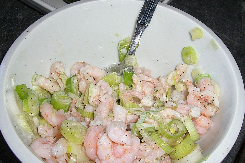 Zucchini mit Krabben - Füllung