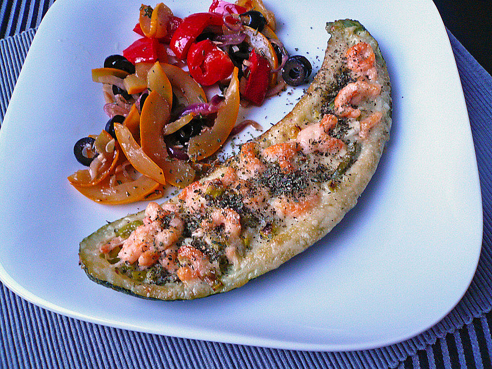 Zucchini mit Krabben Füllung von DragonflyLady Chefkoch