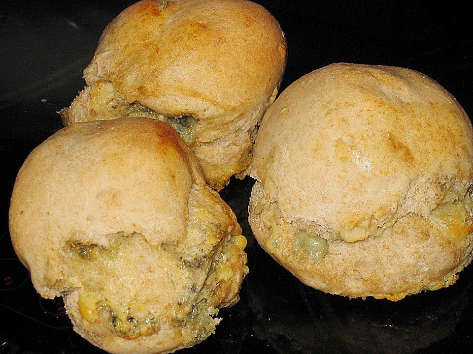 Pizzabrötchen mit Blauschimmelkäse von b_free| Chefkoch