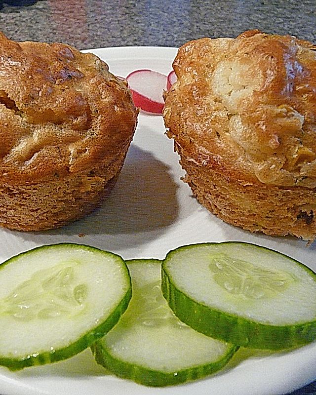 Ziegenkäse - Mais - Muffins