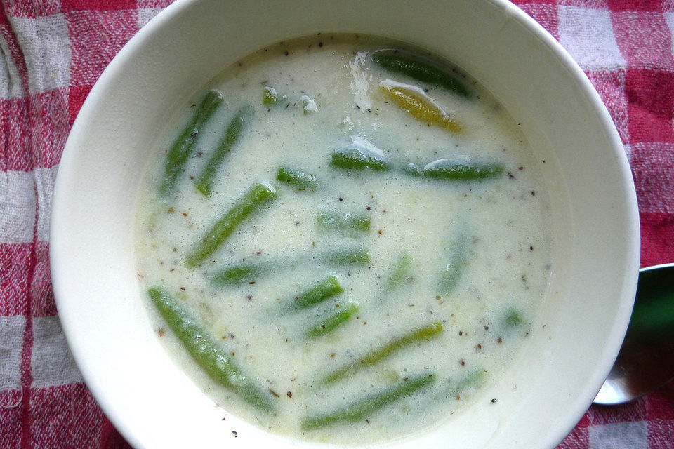 Buttermilch - Bohnensuppe