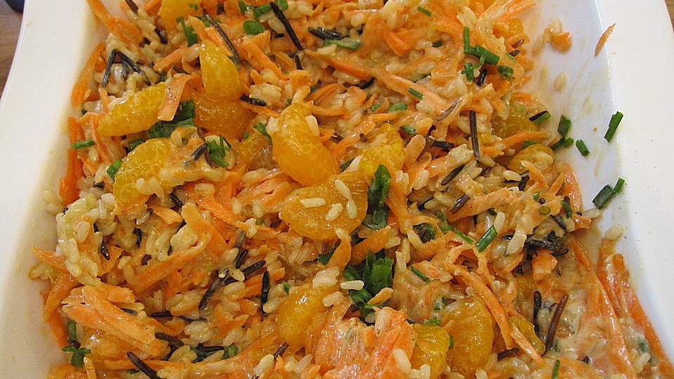 Evis leichter fruchtiger Wildreissalat von Happiness Evis leichter fruchtiger Wildreissalat von Happiness