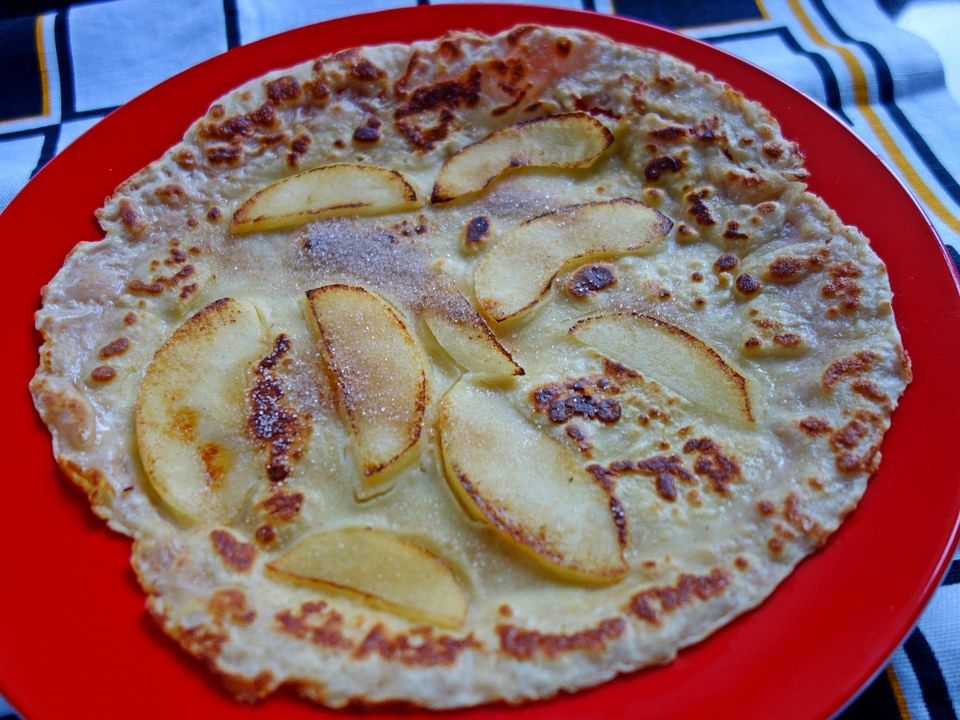 Apfel - Pfannkuchen mit Zimt von Petra2602| Chefkoch