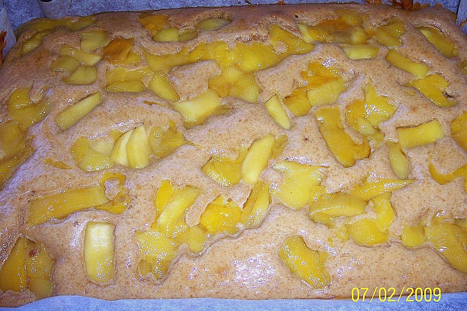 Chrissis Dinkel-Birnen-Kuchen