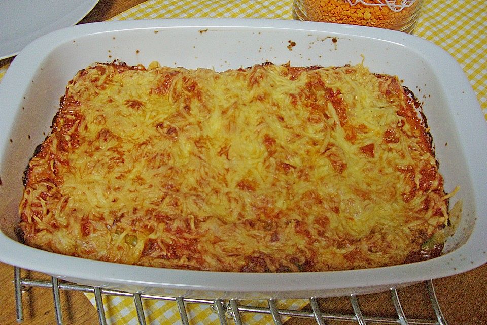 Cannelloni mit Spinat und Frischkäse