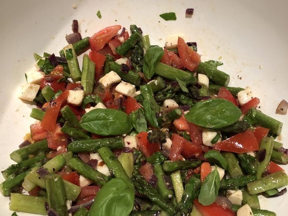 Salat mit grünem Spargel von medusa28| Chefkoch