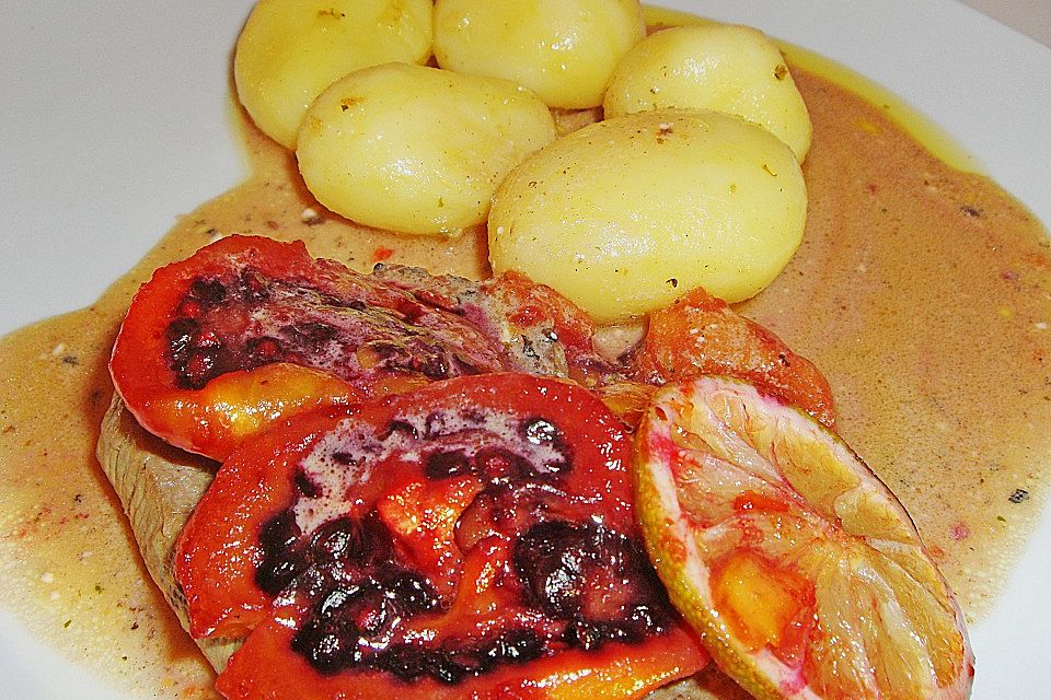 Rindersteak mit Tamarillos und Limetten