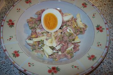 Schinken - Ei - Salat
