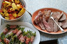 Gefullter Lammbraten Mit Gemuse Von Sonja Chefkoch 