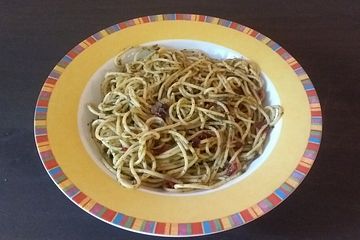 Angels Kräuter - Knoblauchspaghetti
