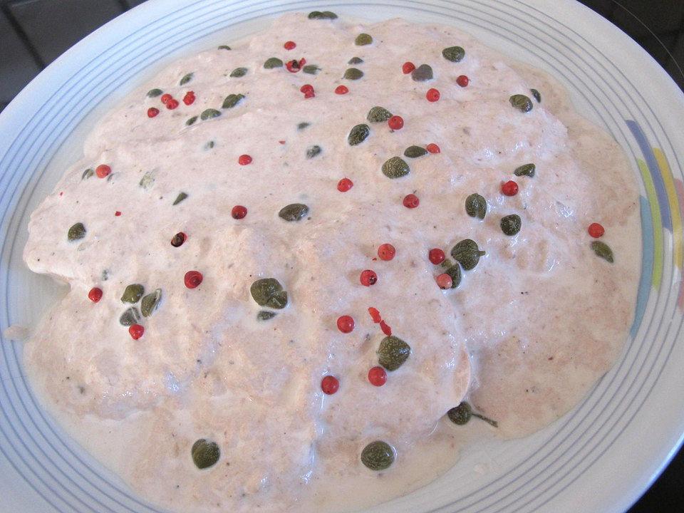Hähnchenbrust mit Thunfischsauce von Petra Regina| Chefkoch