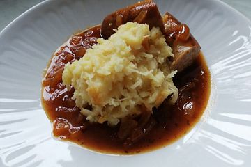 Sauerkraut mit Kartoffelbrei