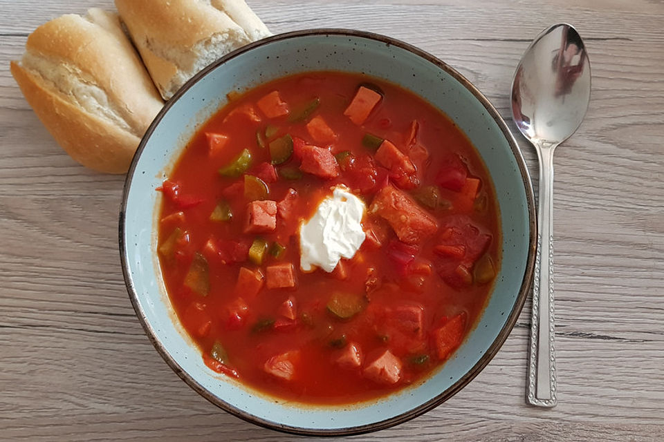 Soljanka nach DDR-Rezept