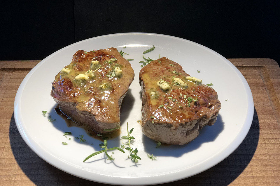 Axels gegrillte Rindersteaks