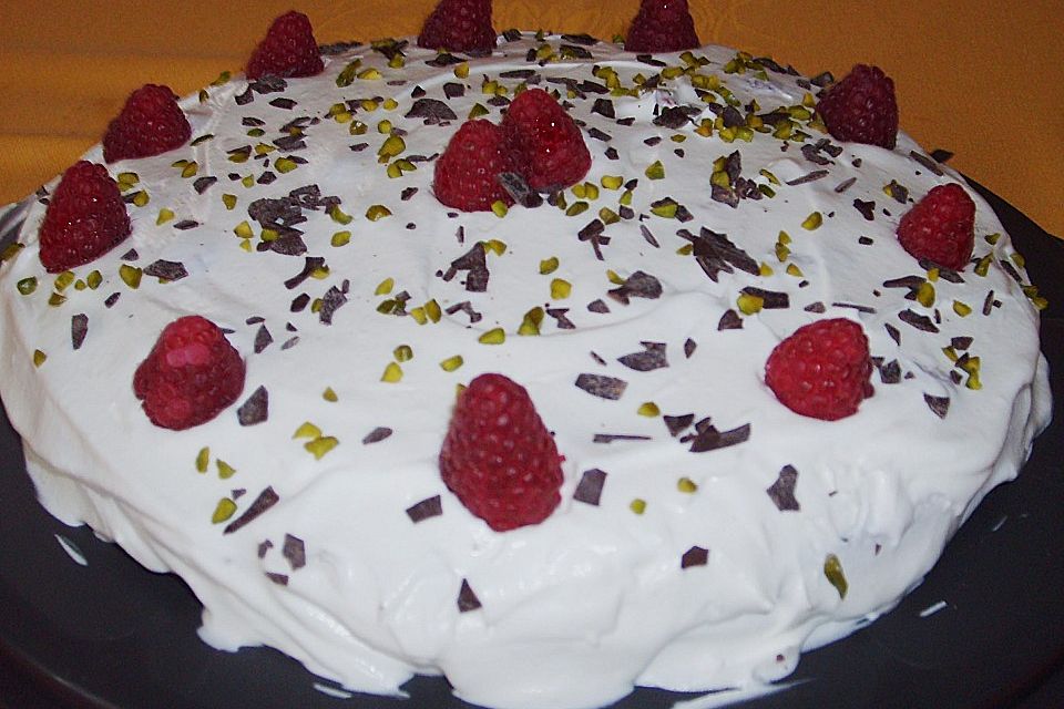 Schokoladen - Himbeer - Torte