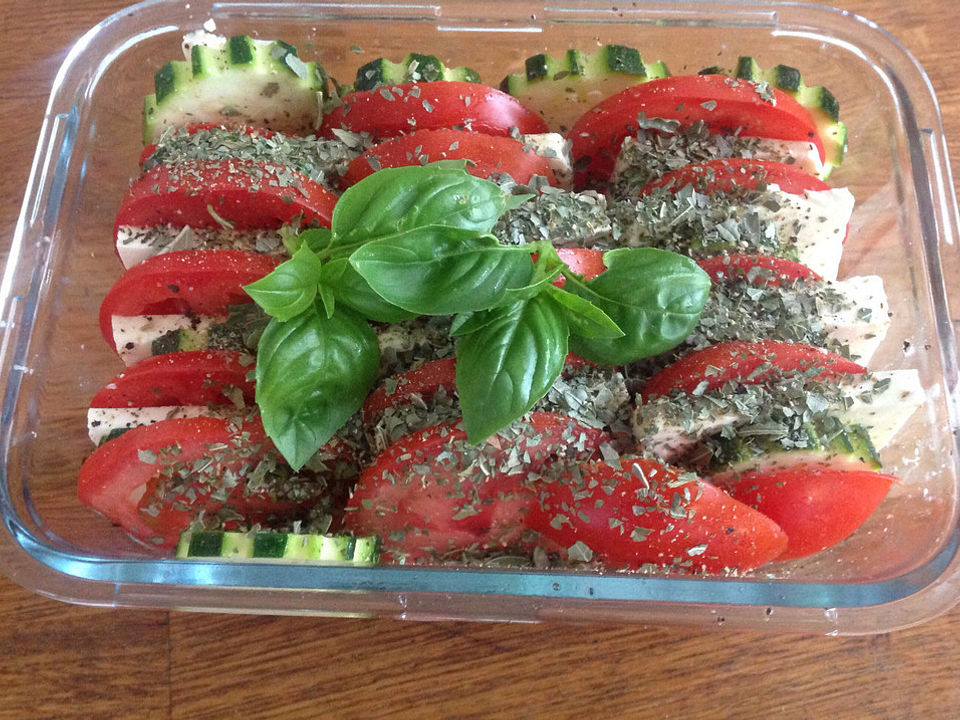 Auflauf von Zucchini, Tomaten und Feta von schnuppimaus2000 | Chefkoch