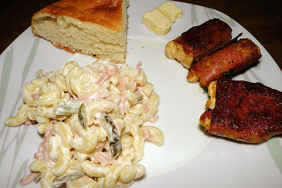 Schweinemedaillons mit Ofenkartoffeln und Tzatziki