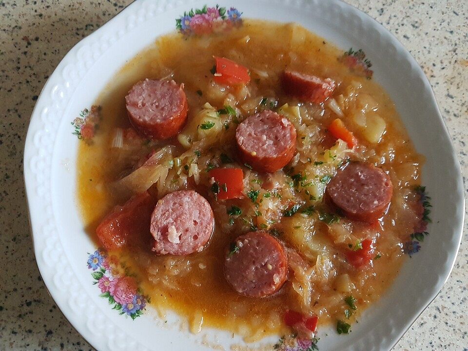 Herzhafte Sauerkrautsuppe von Koelkast| Chefkoch