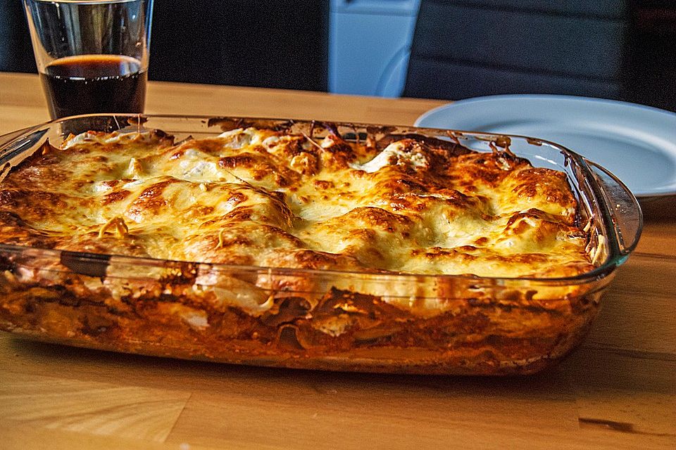 Lasagne al Forno nach bologneser Art