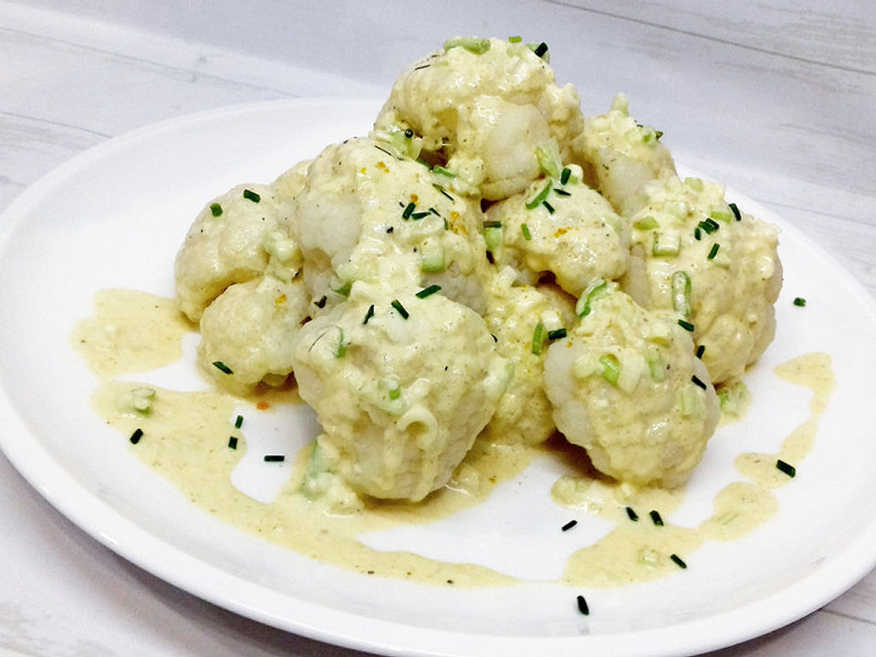 Blumenkohlsalat mit Curry von Happiness| Chefkoch