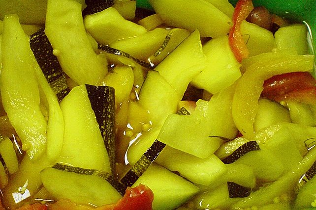 Zucchini süß - sauer von blacky278| Chefkoch
