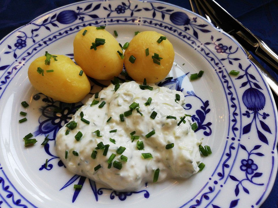 Pellkartoffeln Mit Pikantem Quark — Rezepte Suchen