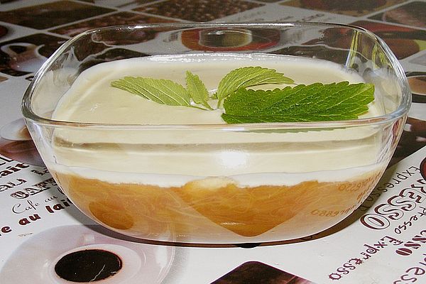 Rhabarberkompott aus dem Ofen mit saurer Sahne - Soße von eichkatzerl ... Rhabarberkompott aus dem Ofen mit saurer Sahne - Soße von eichkatzerl ...