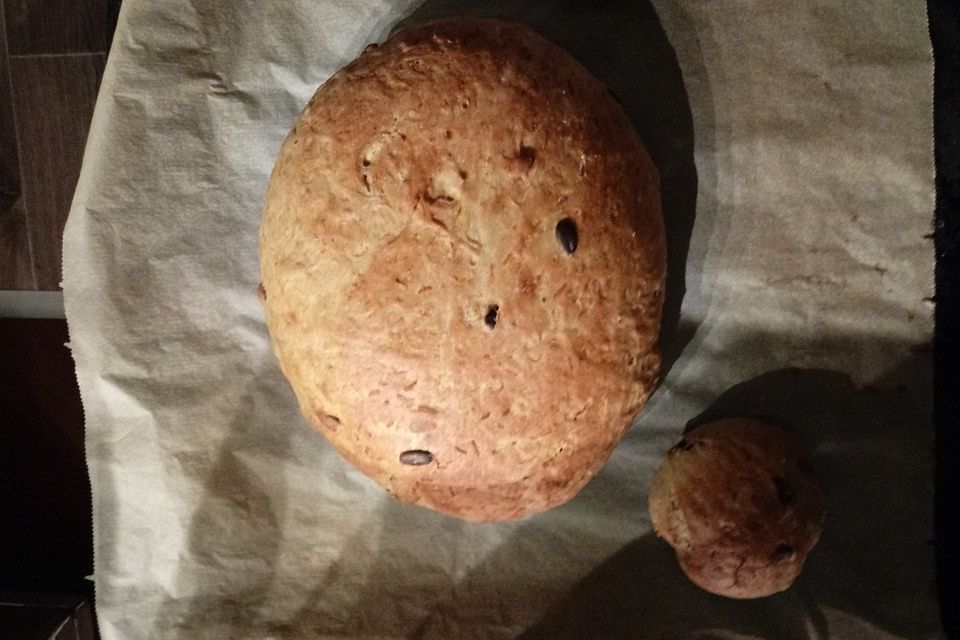 Kürbiskern - Karottenbrot