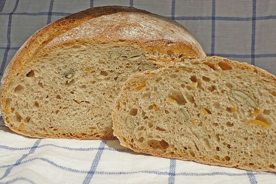 Kürbiskern - Karottenbrot