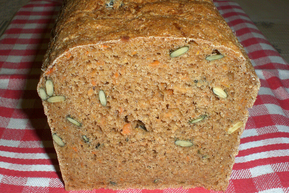 Kürbiskern - Karottenbrot