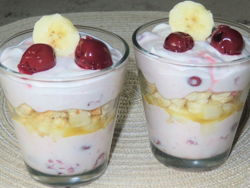 Bananen - Joghurt - Dessert von snowblind| Chefkoch