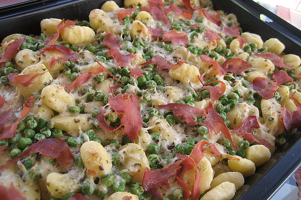 Gnocchi in Pestosoße