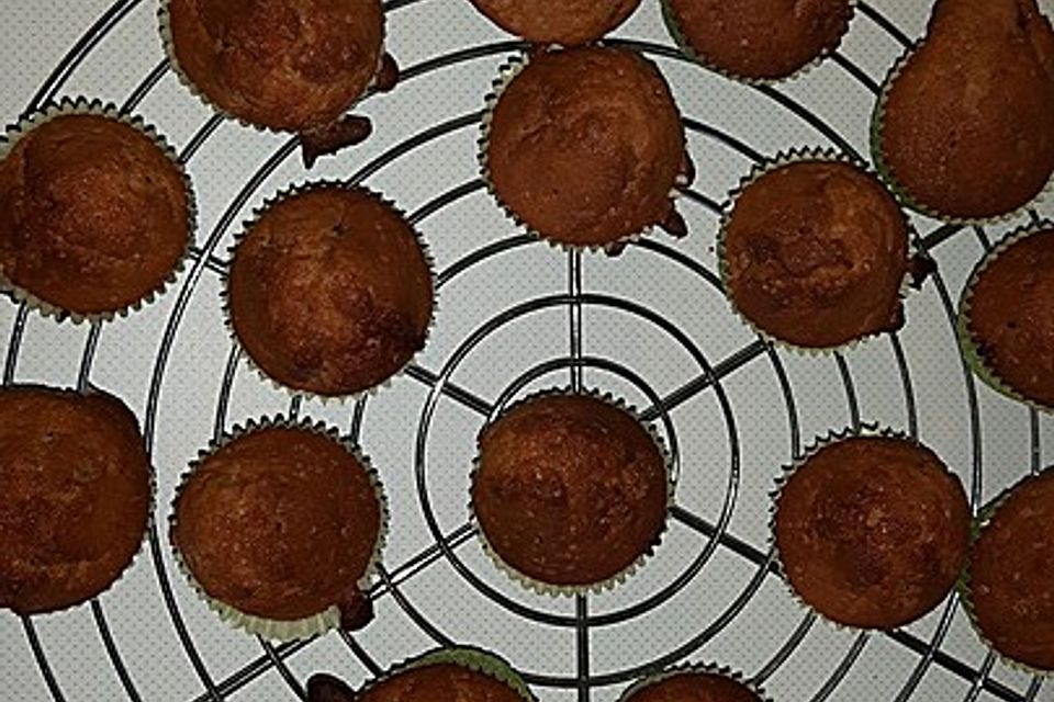 Erdnussbutter - Schokoladen - Muffins