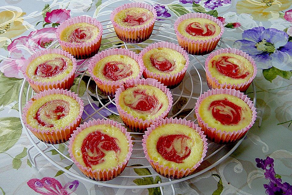 Himbeer - Quark - Muffins