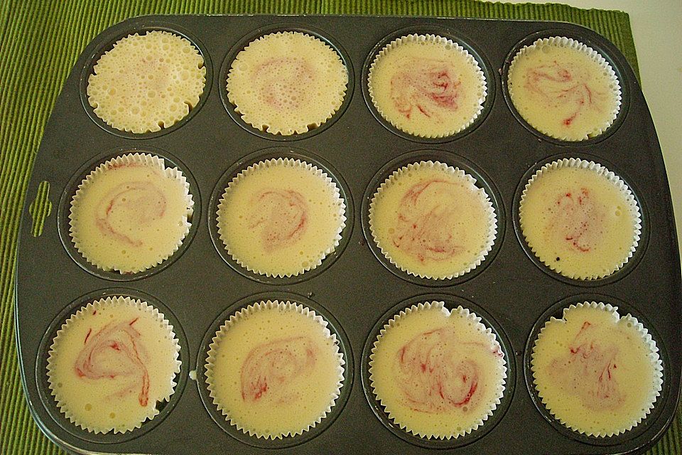 Himbeer - Quark - Muffins