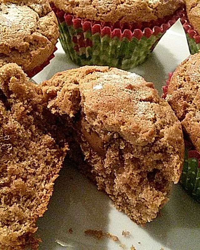 Erdnussbutter - Nutella - Muffins