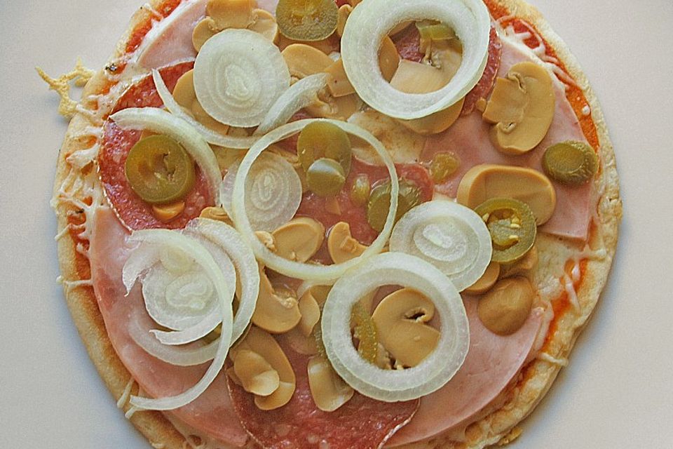 Pfannen-Pizza