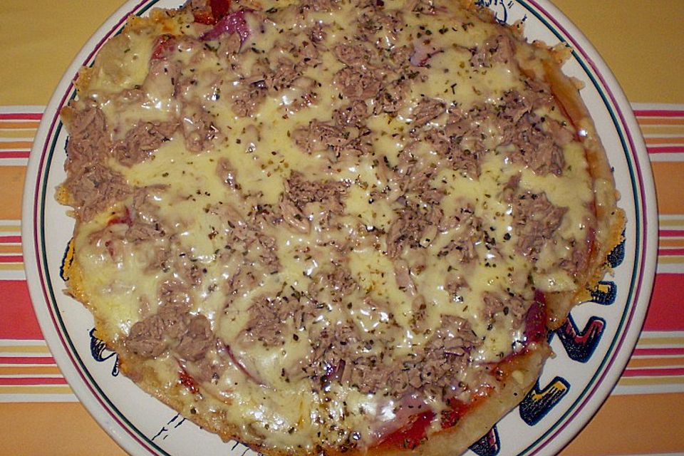 Pfannen-Pizza