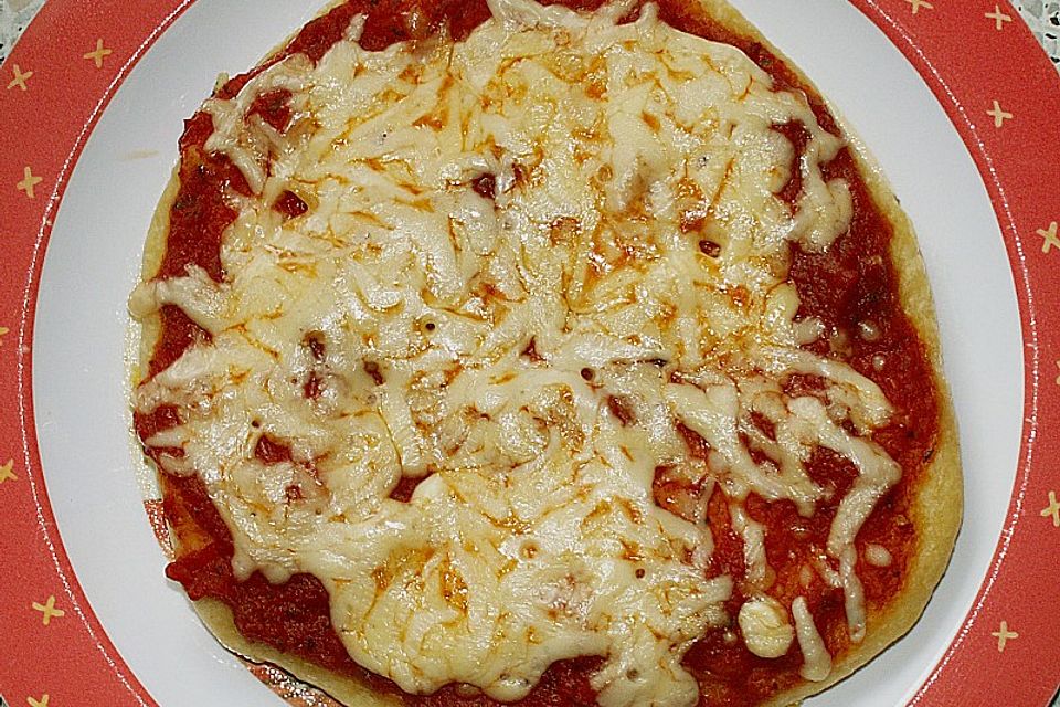 Pfannen-Pizza