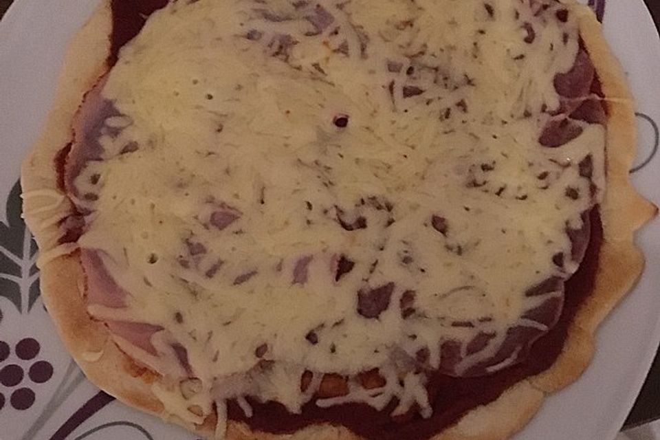 Pfannen-Pizza