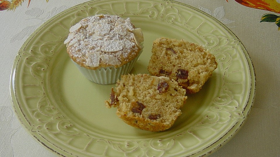 Dattel - Mandel Muffins mit Amaretto von Sister