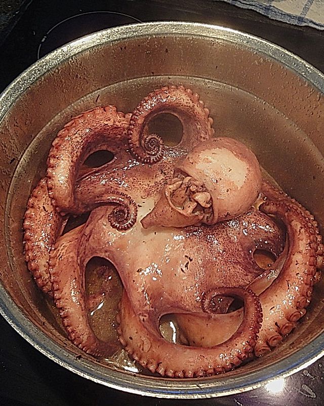 Oktopus auf galicische Art