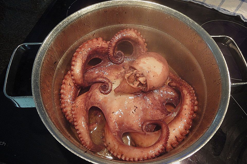 Oktopus auf galicische Art