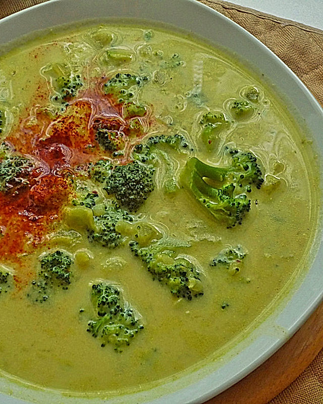 Brokkoli - Käse - Suppe