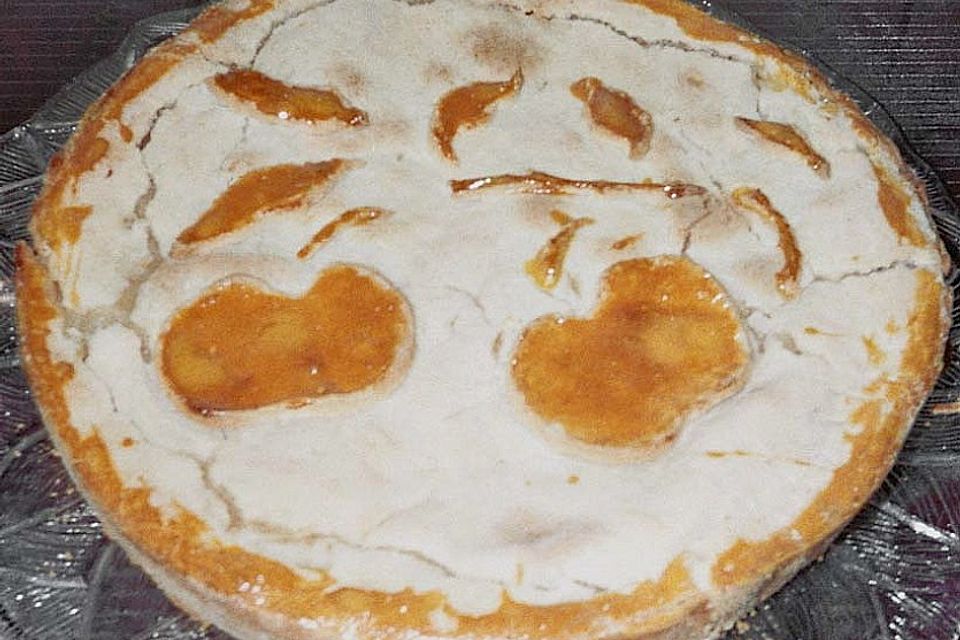 Gedeckter Apfelblechkuchen