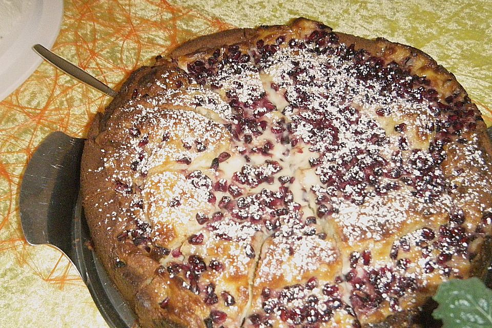 Granatapfel - Kuchen